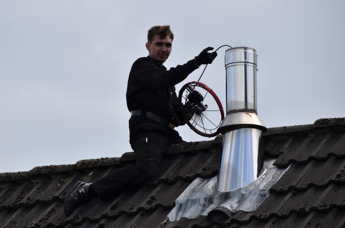 Ramonage de chaudière